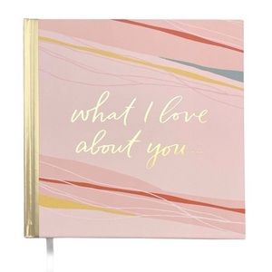 🔥5/$25🔥”What I love About You” Keepsake Journal